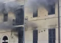 Incendio in una palazzina a Reggio Calabria