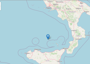 Lieve scossa di terremoto al largo delle coste calabre e siciliane