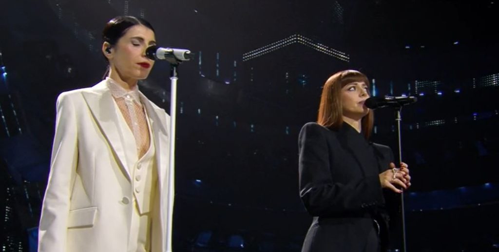 Sanremo 2025 quarto round, la musica finalmente c'è: è tornata! E la Restaurazione Contiana continua a normalizzare 3 480110784 942020028083685 3610309310970383739 n