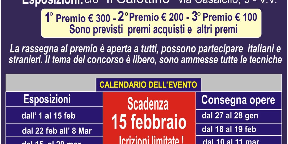 Al via terza edizione del Premio nazionale di pittura dell'"Annuale arti visive" Memorial Andrea Grillo 1 Al via terza edizione del Premio nazionale di pittura dell'”Annuale arti visive” Memorial Andrea Grillo