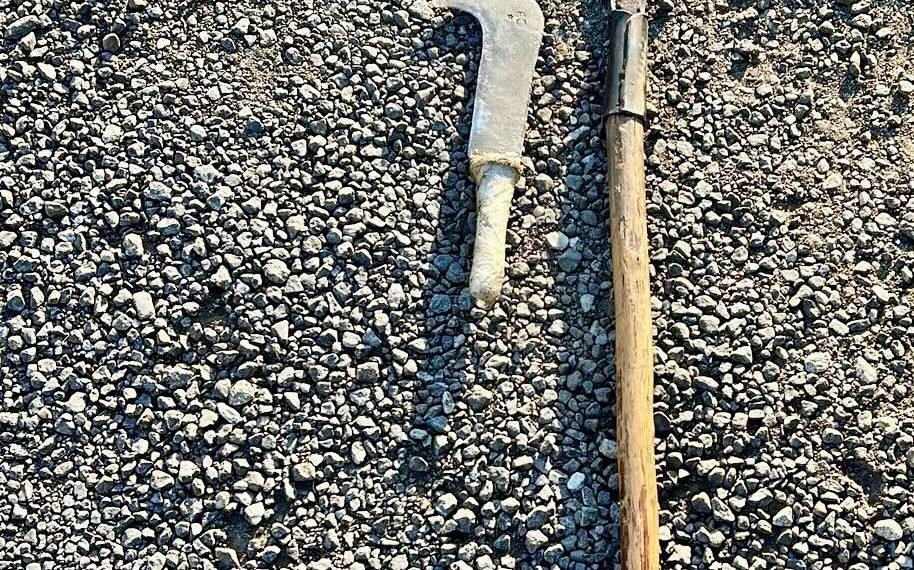 Pizzo, denunciato un uomo trovato in possesso di due roncole