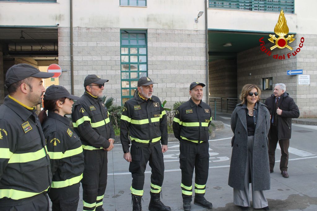 Il Prefetto Anna Aurora Colosimo in visita istituzionale al Comando dei Vigili del Fuoco di Vibo Valentia 5 IMG 0421wtmk