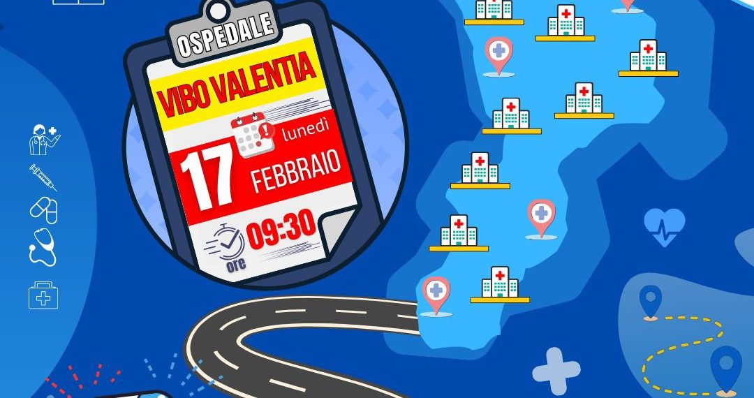 PD Calabria: il tour sulla sanità il 17 febbraio farà tappa a Vibo Valentia