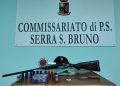 A Serra S. Bruno la Polizia arresta un uomo per possesso di armi