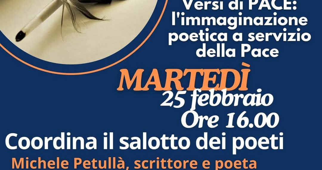 L’immaginazione poetica a servizio della Pace. Un salotto di Poeti tra gli appuntamenti delle Giornate Leoluchiane
