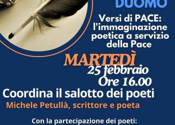 L’immaginazione poetica a servizio della Pace. Un salotto di Poeti tra gli appuntamenti delle Giornate Leoluchiane
