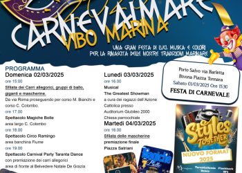 Carnevalmare 2025: dopo anni di assenza, torna a Vibo Marina la magia del Carnevale