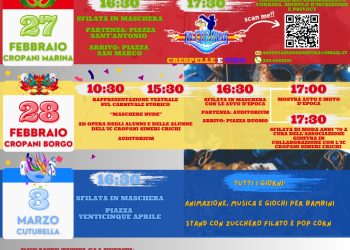 Da oggi il Carnevale Cropanese, in maschera fra cultura e tradizioni
