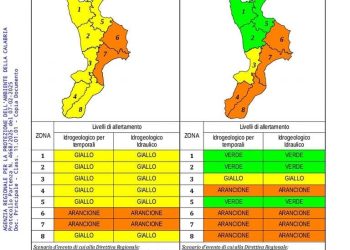 Torna il maltempo nel week end. Scatta l’Allerta della Protezione Civile e i Sindaci chiudono le scuole