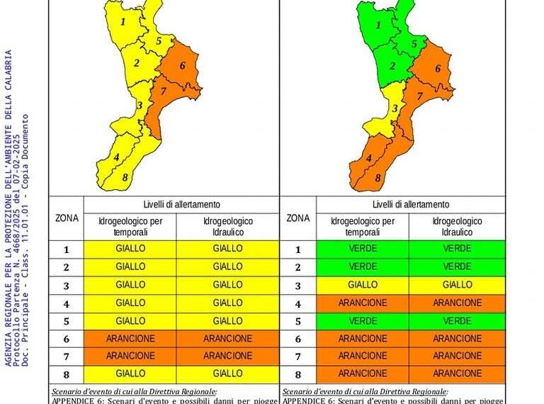 Torna il maltempo nel week end. Scatta l’Allerta della Protezione Civile e i Sindaci chiudono le scuole
