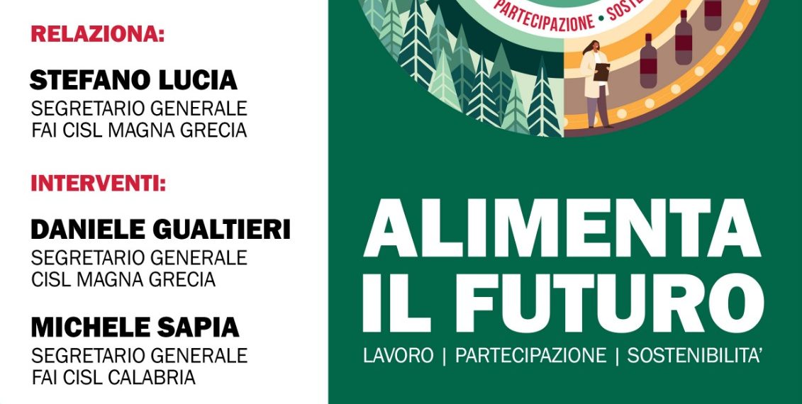 Lunedì a Maierato il IV Congresso territoriale della Fai Cisl Magna Grecia
