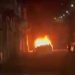 Auto in fiamme a Reggio Calabria (VIDEO)