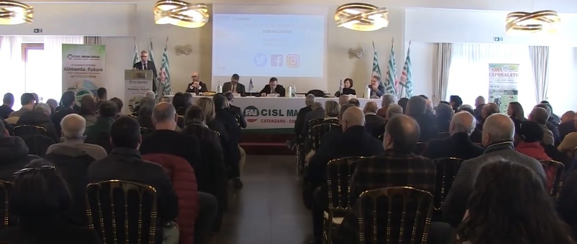 Conferme al IV Congresso Territoriale della FAI Cisl Magna Grecia celebrato a Maierato (VIDEO)