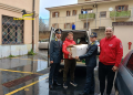 Scarpe confiscate, dopo un provedimento del tribunale, sono state donate dalla Guardia di Finanza alla CRI