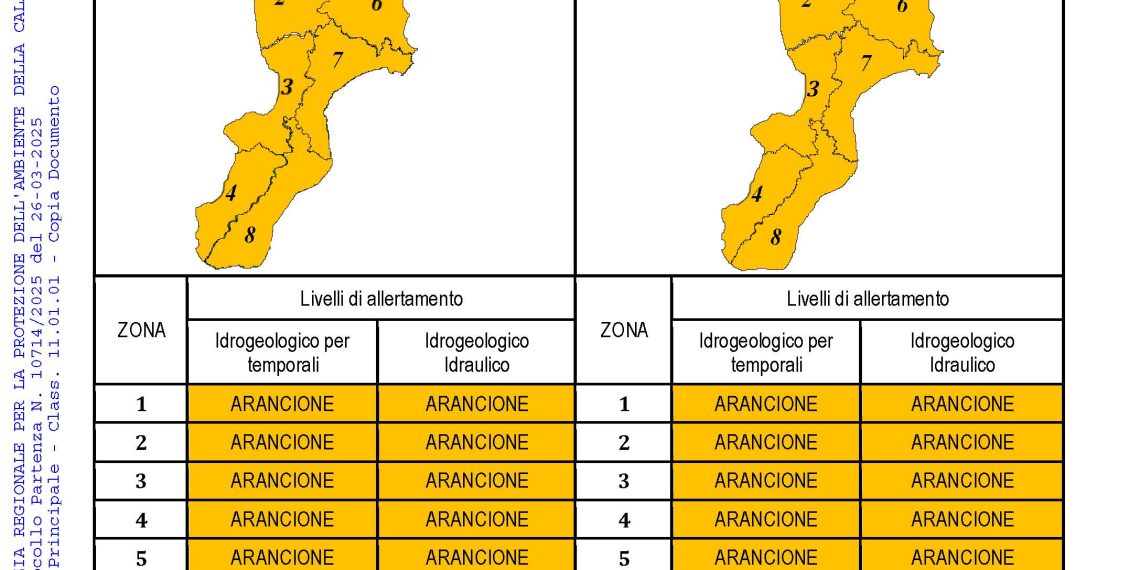 Allerta meteo in Calabria, domani in molti comuni le scuole rimarranno chiuse (elenco in aggiornamento) 1 Allerta meteo in Calabria, domani in molti comuni le scuole rimarranno chiuse (elenco in aggiornamento)