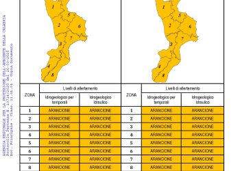 Allerta meteo in Calabria, domani in molti comuni le scuole rimarranno chiuse (elenco in aggiornamento)