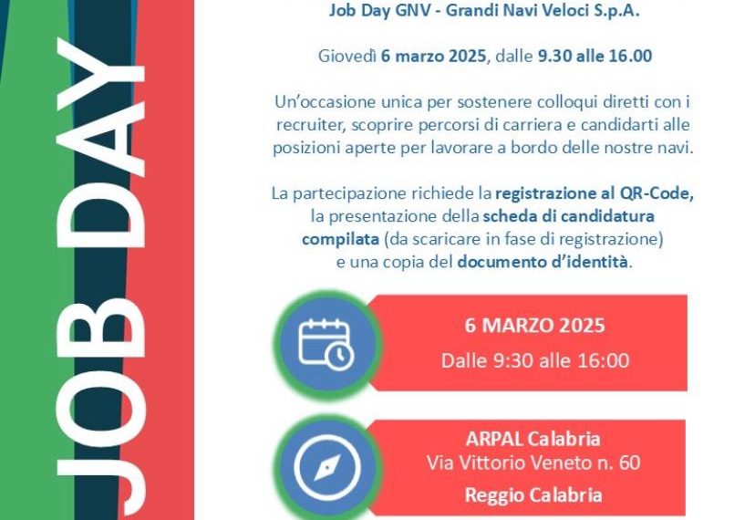 Fit Cisl Calabria: il reclutamento di personale marittimo in Calabria è un segnale positivo per la nostra regione