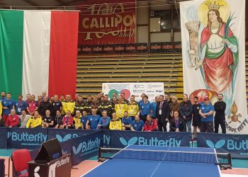 Incominciati a Vibo Valentia i Campionati Italiani Tennis Tavolo dei Vigili del Fuoco