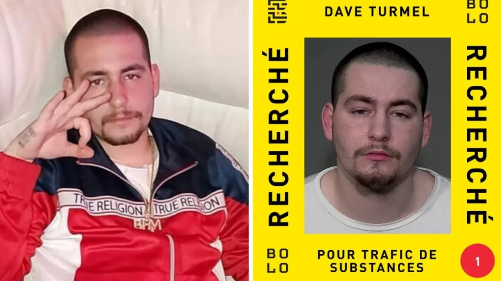 dave turmel droite l affiche du criminel le plus recherche au canada dave turmel
