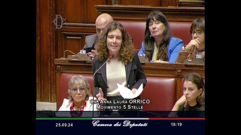 orrico in parlamento