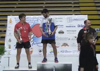 Leonardo Marcosano si laurea a Vibo Valentia Campione italiano di Tennis Tavolo Vigili del Fuoco (VIDEO)