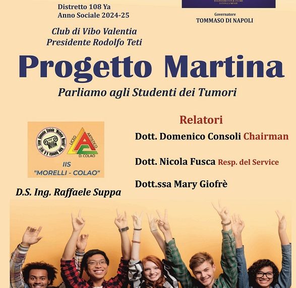 I Lions tra gli studenti con il Progetto Martina per informare i giovani sulle modalità di lotta ai tumori (VIDEO)