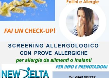 Importante screening allergologico al Centro New Delta di Pizzo (VIDEO)