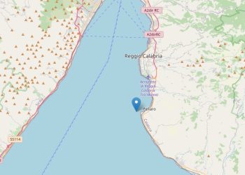 Terremoto di magnitudo 3.4 è stato registrato nello Stretto di Messina