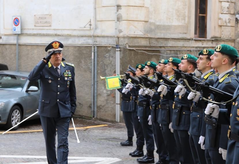 Visita del Comandante Generale della Guardia di Finanza, Andrea De Gennaro, al Comando Regionale Calabria
