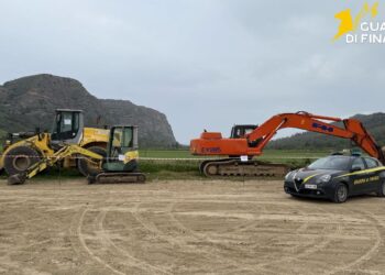 Sequestrata un’area di oltre 139.000 mq adibita a cava di inerti non autoirizzata