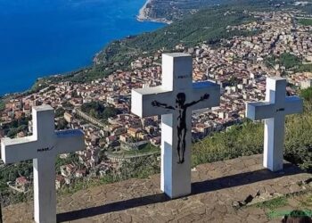 Il bambino dipinto sulle “Tre Croci” di Palmi