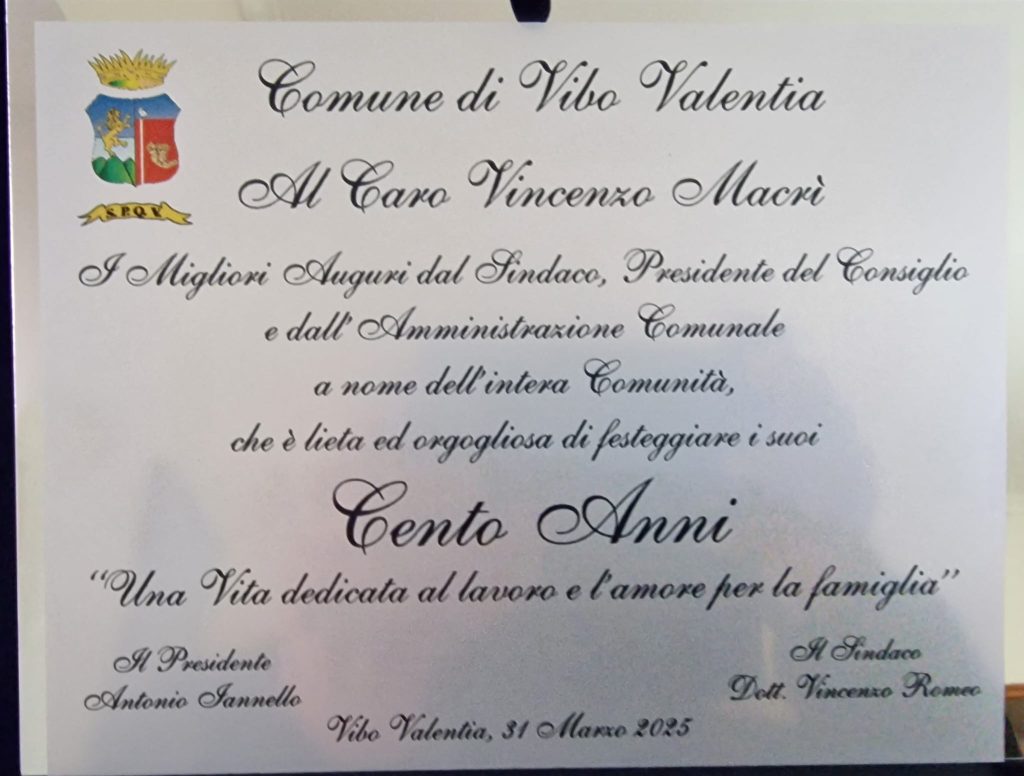 Cittadino di Triparni scompare alla vigilia dei suoi 100 anni, il Comune ne omaggia la memoria 4 WhatsApp Image 2025 04 02 at 19.43.07