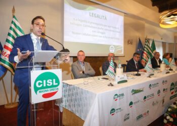 Daniele Gualtieri confermato segretario generale della Cisl Magna Grecia di Catanzaro-Crotone-Vibo Valentia (VIDEO)