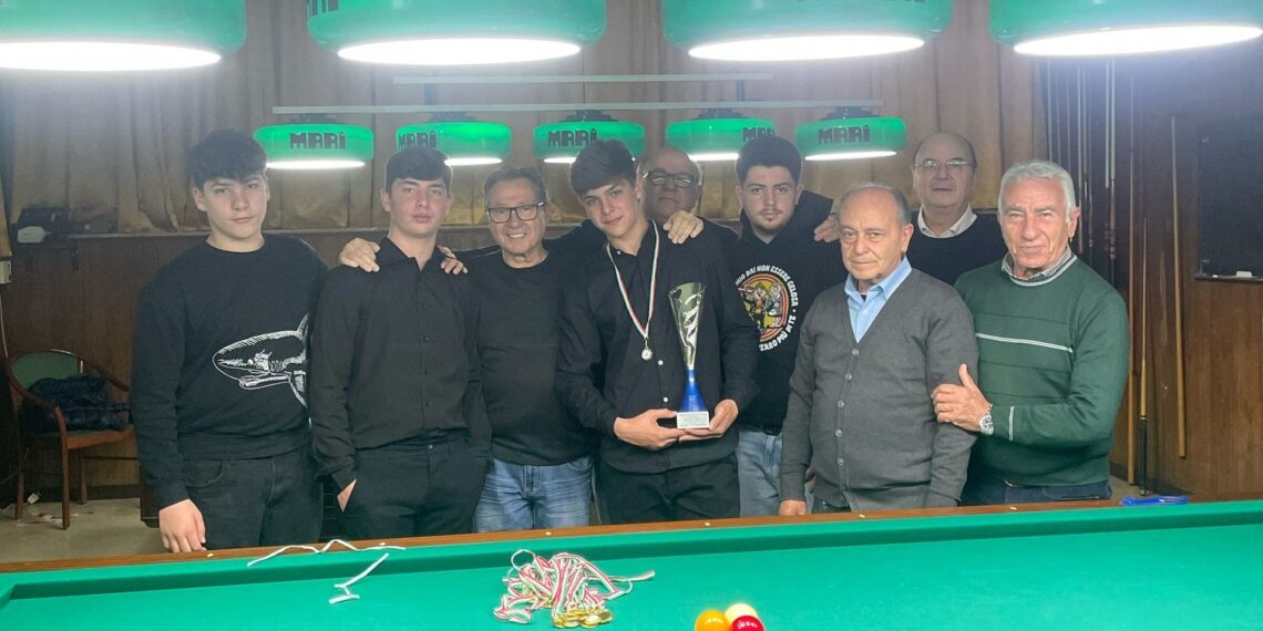 Il Nautico di Pizzo vince il Campionato Regionale di Biliardo Sportivo