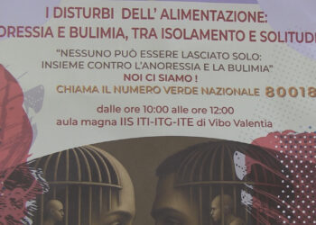 Bulimia e anoressia al centro di un incontro con gli alunni dell’IIS ITI-ITG-ITE di Vibo Valenta (VIDEO)