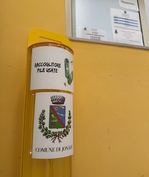 Attivato a Jonadi il servizio di raccolta delle pile esauste