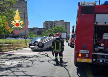 Brutto incidente stradale a Catanzaro