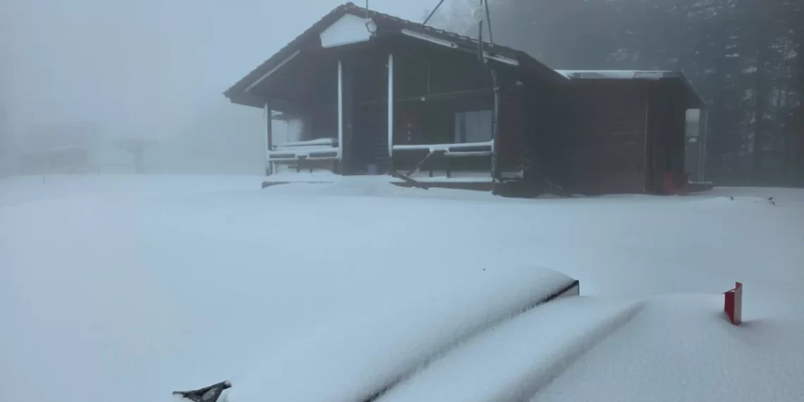 La primavera stenta ad arrivare. Nevica in Calabria (VIDEO)