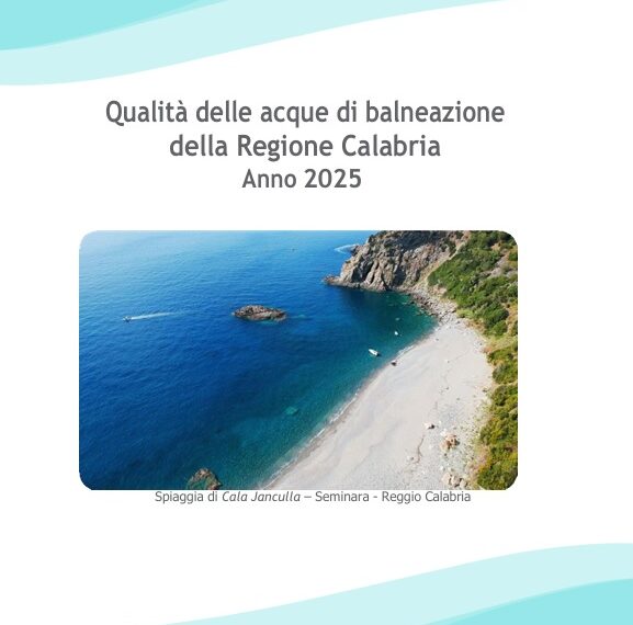 Arpacal, Report Balneazione 2025: in Calabria, 93% delle acque in classe di qualità eccellente