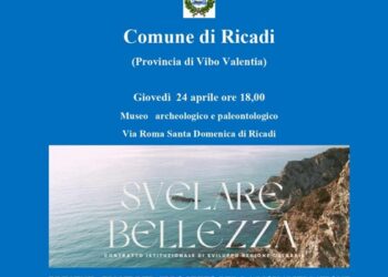 “Svelare Bellezza” diventa realtà: a Ricadi la presentazione di un progetto da due milioni di euro