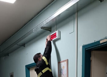 Scatta l’allarme antincendio in ospedale, ma era solo un falso contatto