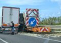Incidente tra due camion sulla A2 del Mediterraneo