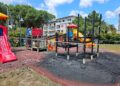 Un incendio ha distrutto l’area giochi a Marina di Gioiosa Jonica