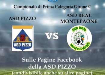 Calcio, ancora un’importante finale di categoria in diretta streaming sui social. Real Pizzo – Real Montepaone
