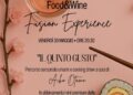 Food & Wine Fusion Experience – “Il Quinto Gusto”
