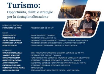 Commercio e destagionalizzazione, a Pizzo il 19 maggio il convegno per vagliare opportunità, diritti e strategie