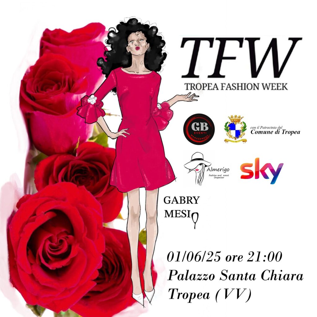 Torna Tropea Fashion Week, il 1° giugno a Palazzo Santa Chiara una festa di moda e arte 3 WhatsApp Image 2025 05 31 at 10.47.23