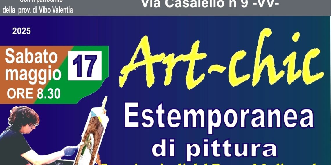 Art Chic, una estemporanea con tema la riscoperta e la valorizzazione dell’antico borgo medievale di Monteleone