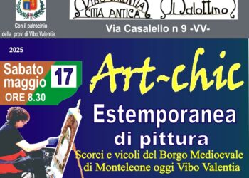 Art Chic, una estemporanea con tema la riscoperta e la valorizzazione dell’antico borgo medievale di Monteleone