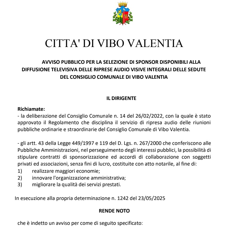 A Palazzo Luigi Razza si recita a soggetto, tra bandi, esperti superpagati e riprese... purché a costo zero 3 bando sponsor